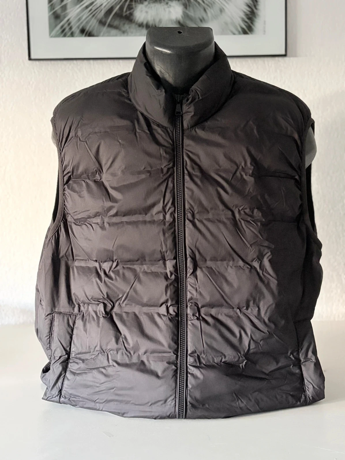 Dudo sem mangas preto Jules impermeável gola alta homem XL – photo 2